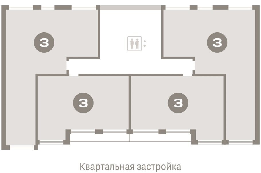 квартира г Тюмень ул Мысовская 26к/1 ЖК «Зарека» Центральный административный округ фото 2