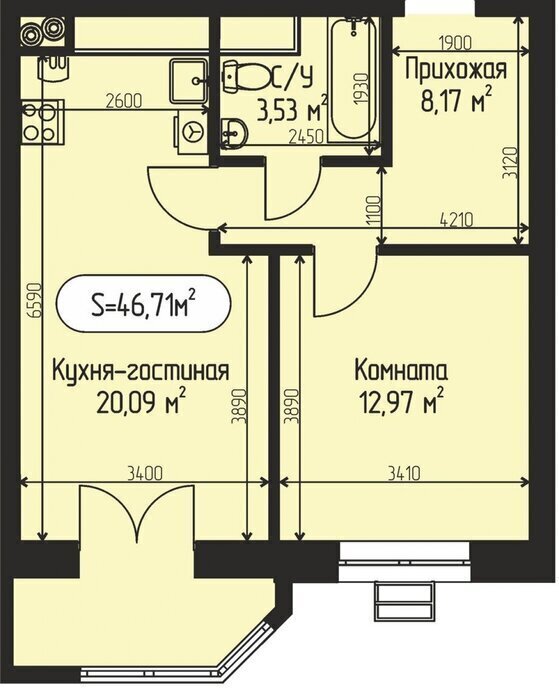 квартира городской округ Дмитровский с Озерецкое квартал «Мечта» Лобня, коттеджный посёлок Мечта, село Озерецкое фото 1