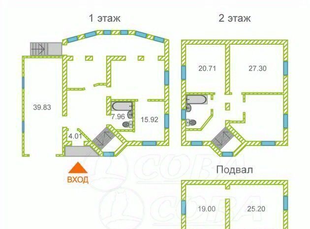 дом г Тюмень р-н Центральный ул Ноябрьская 44 Центральный административный округ фото 6