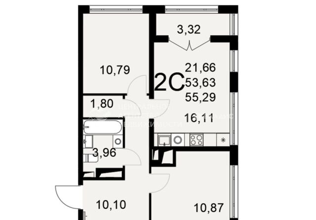 р-н Привокзальный дом 2 ЖК «Сегодня» секц. 1, стр. 73 фото