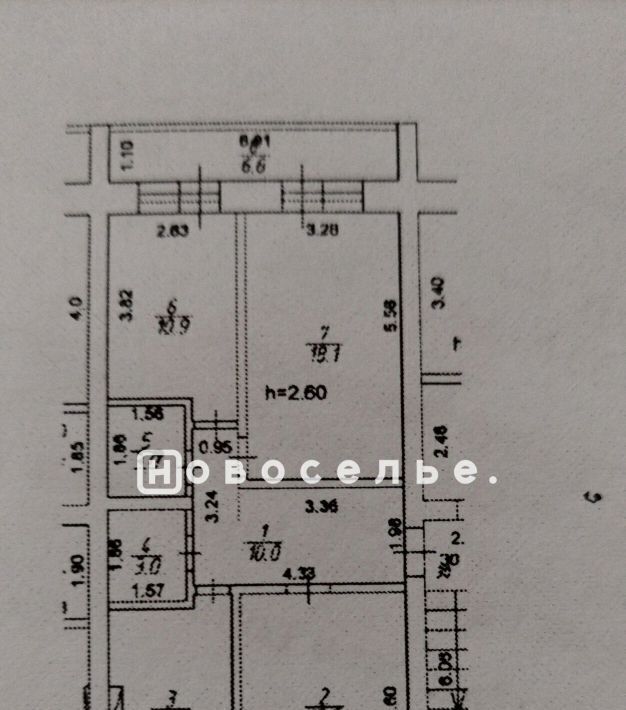 квартира р-н Михайловский г Михайлов ул Лавренева 15 фото 19