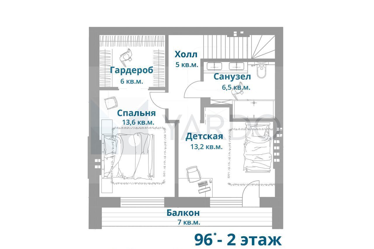 квартира р-н Рамонский д Новоподклетное ул Гангутская 39 Яменское сельское поселение, коттеджный пос. Панорама, Воронеж фото 4