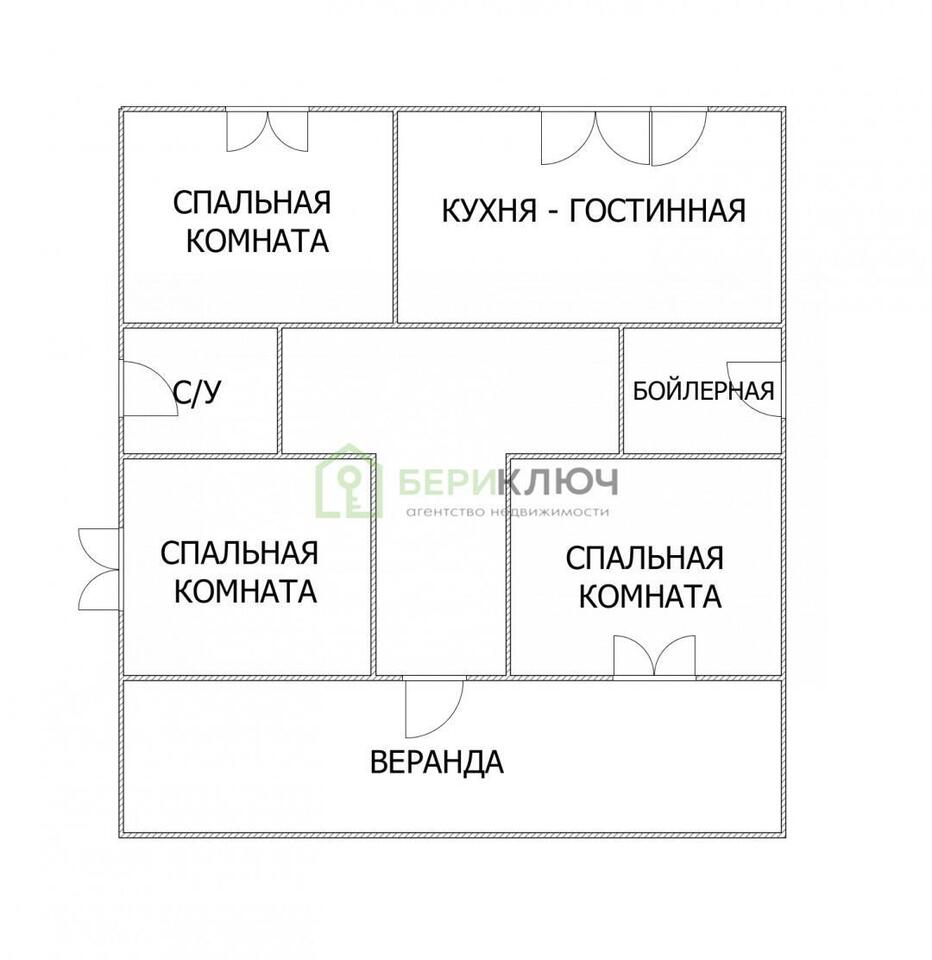 дом р-н Иглинский д Субакаево ул Родниковая Иглино фото 14