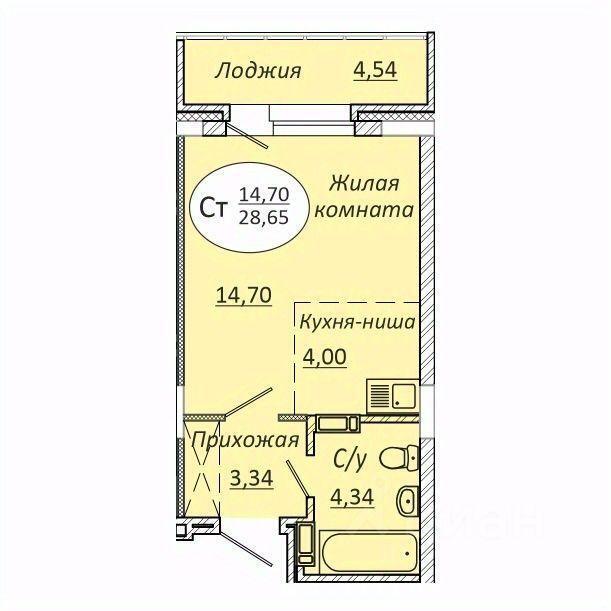 квартира г Новосибирск р-н Октябрьский ул 2-я Воинская 51 фото 1