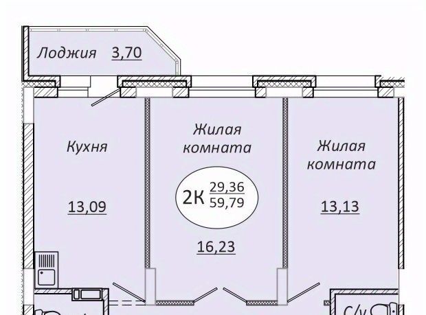 квартира г Новосибирск Золотая Нива ул 2-я Воинская 51 фото 1