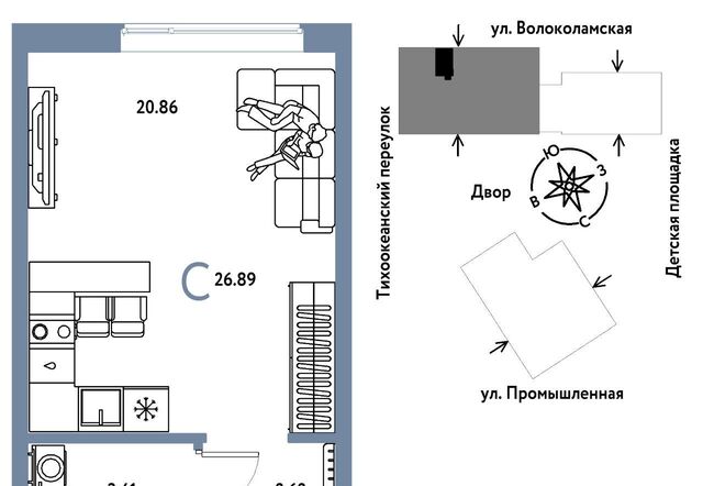 р-н Центральный ЖК «Страна.Прибрежная» фото