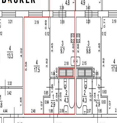 квартира г Санкт-Петербург метро Ломоносовская наб Октябрьская 44 округ № 54 фото 3