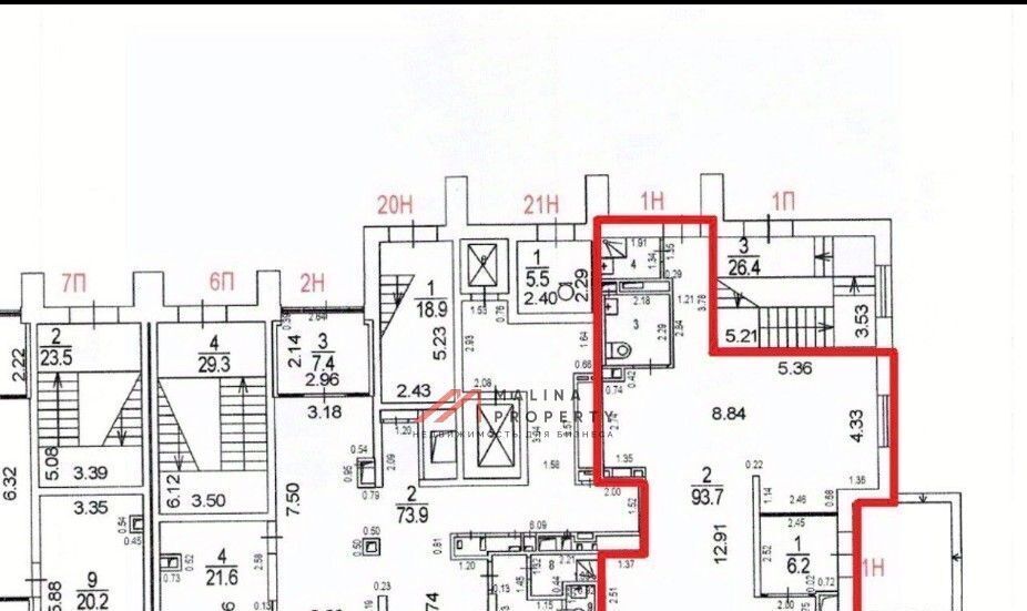 торговое помещение г Москва метро Селигерская б-р Бескудниковский 52 фото 5