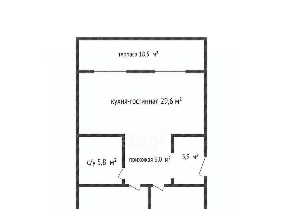 дом г Краснодар р-н Прикубанский ул Ростовское Шоссе 41 фото 1