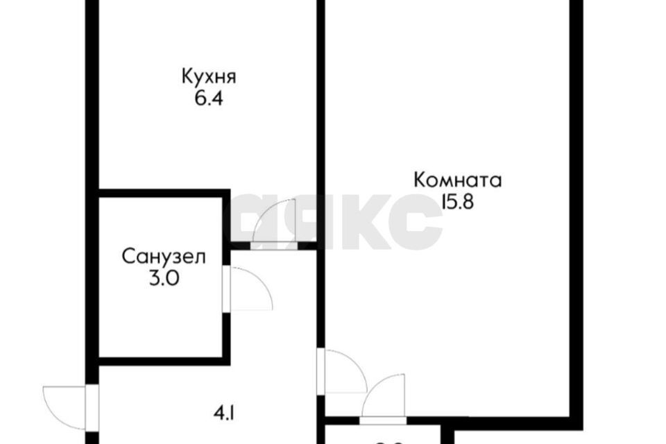 квартира г Краснодар р-н Западный ул Стахановская 16 муниципальное образование Краснодар фото 9