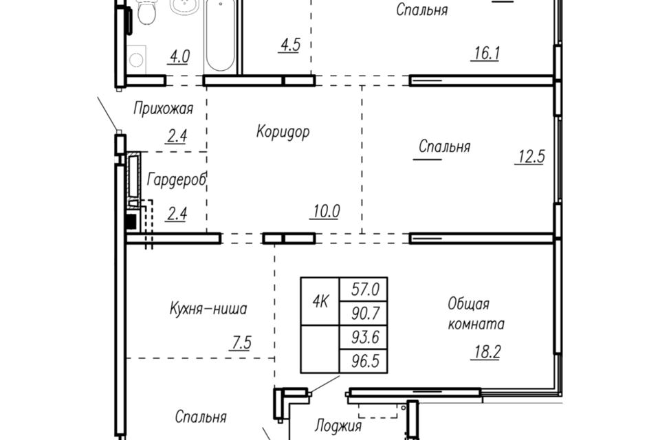 квартира городской округ Барнаул, Дальние Черёмушки, Антона Петрова, 210Б к 2 фото 1