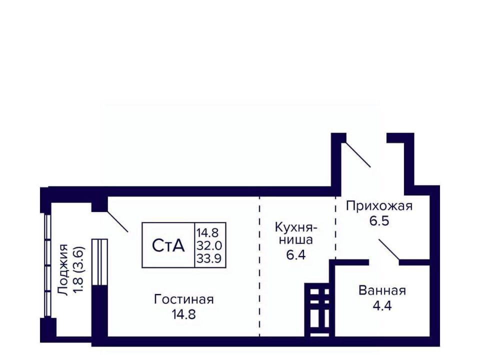 квартира г Новосибирск Берёзовая роща ул Фрунзе с 1 фото 1