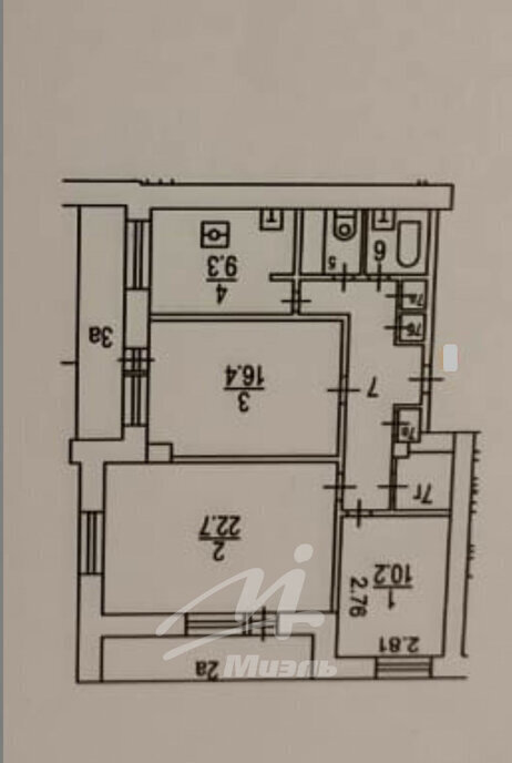 квартира г Москва метро Проспект Мира ул Гиляровского 36с/1 фото 2