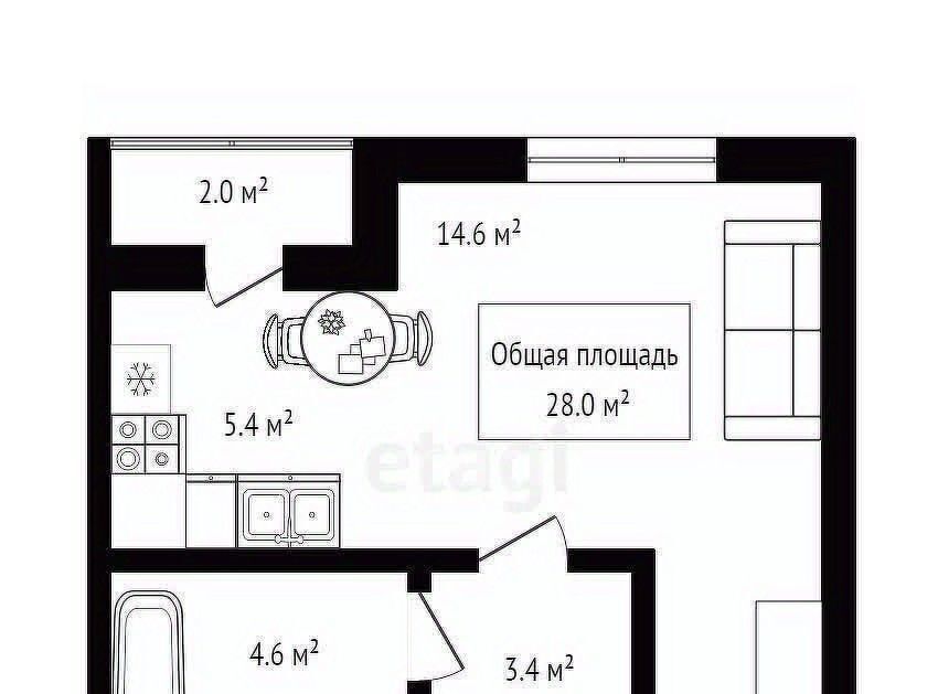 квартира г Новосибирск Заельцовская ул Декоративный Питомник 16/4 фото 1