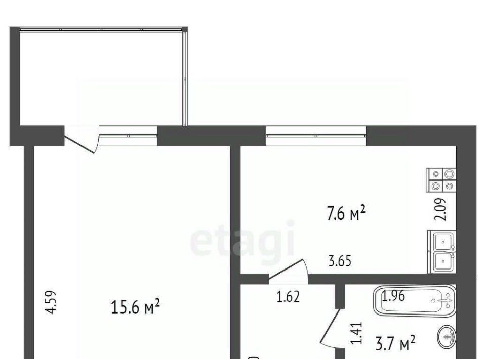 квартира г Таганрог ул Адмирала Крюйса 23 фото 11