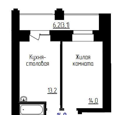 квартира г Благовещенск ул Горького 205 фото 2