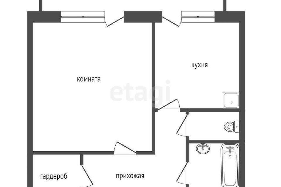 квартира г Красноярск р-н Советский ул Космонавтов 17г городской округ Красноярск фото 8