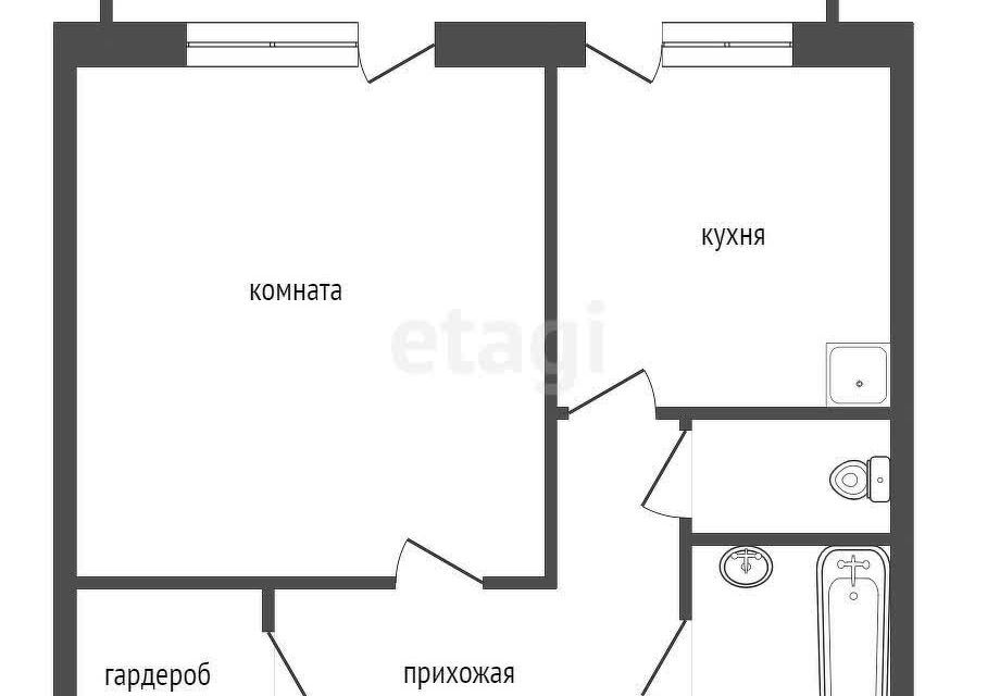 квартира г Красноярск р-н Советский ул Космонавтов 17г городской округ Красноярск фото 7