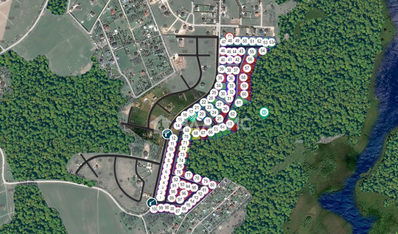 земля городской округ Истра п Глебовский 47 км, коттеджный пос. Майские Дачи, г. о. Истра, Волоколамское шоссе фото 4