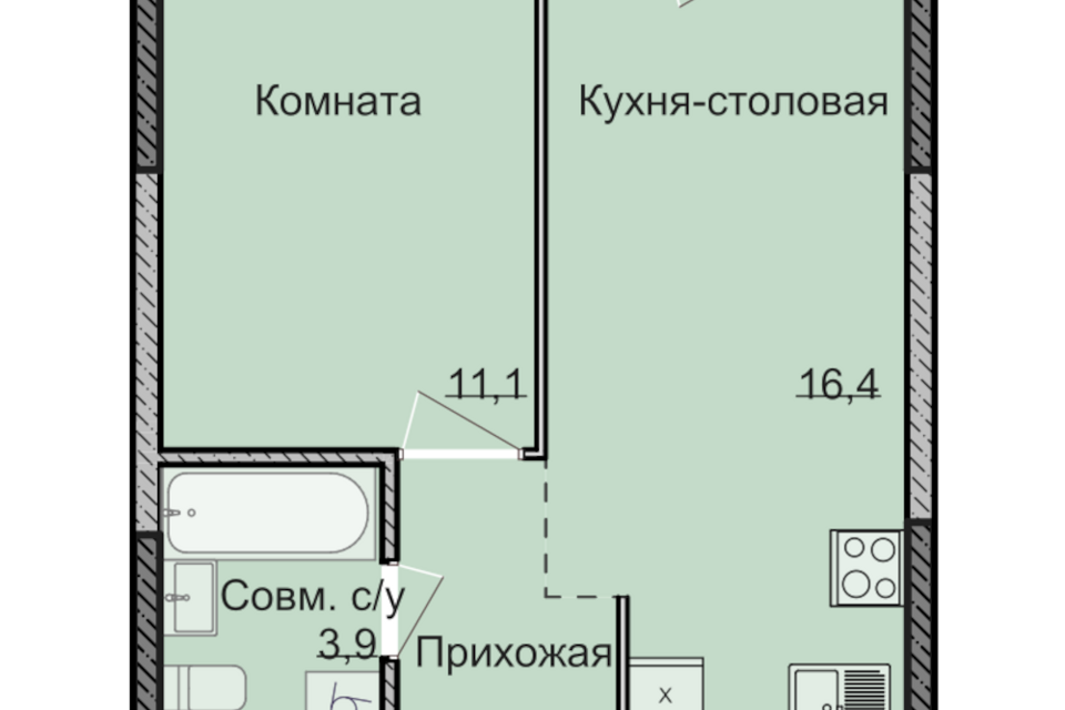 квартира г Ижевск р-н Ленинский Машиностроитель городской округ Ижевск, Машиностроитель фото 1