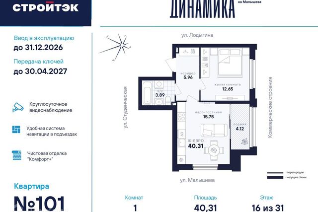 р-н Кировский Екатеринбург городской округ, Динамика, жилой комплекс фото