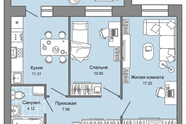 квартира р-н Заволжский городской округ Ульяновск фото