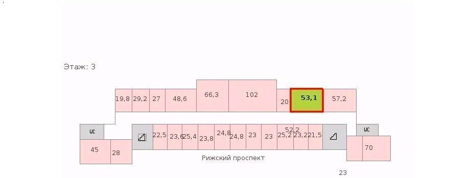 офис г Санкт-Петербург метро Садовая пр-кт Рижский 58 округ Екатерингофский фото 2