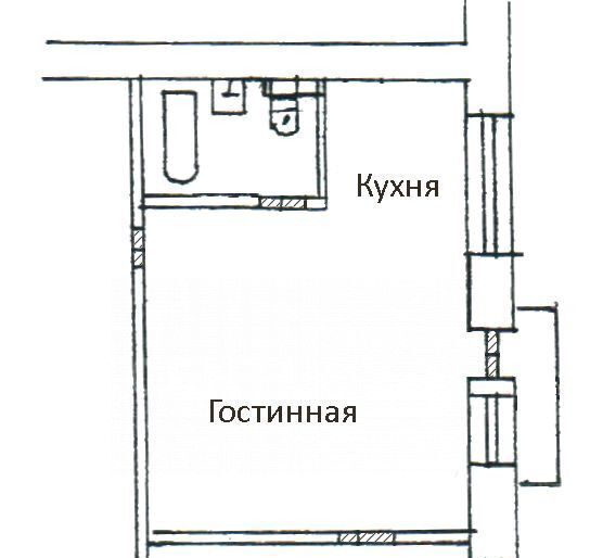 квартира г Москва метро Сокол пр-кт Ленинградский 77к/3 фото 14