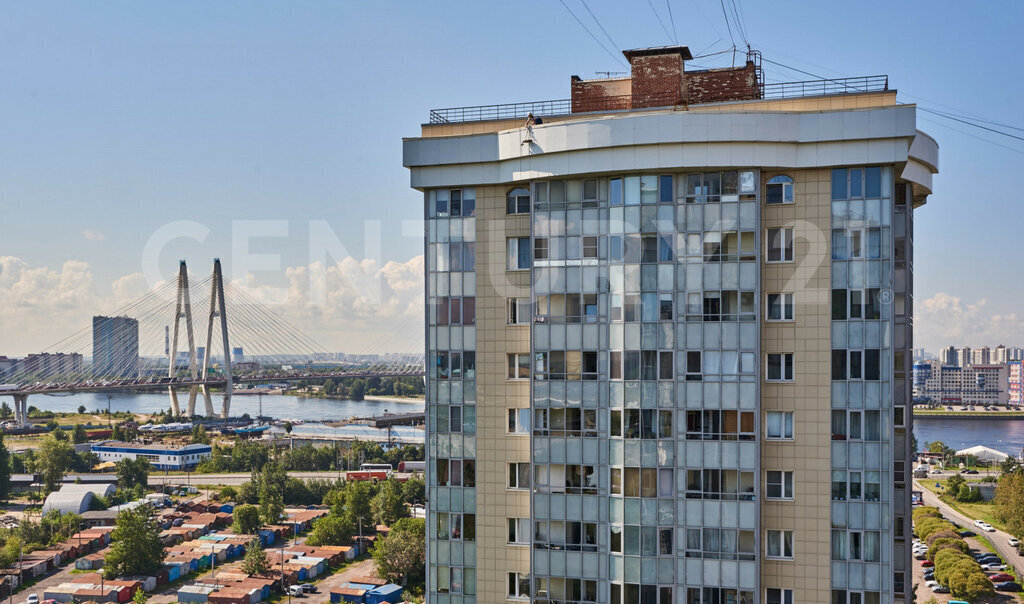 квартира г Санкт-Петербург метро Ломоносовская наб Октябрьская 126к/3 округ Народный фото 11