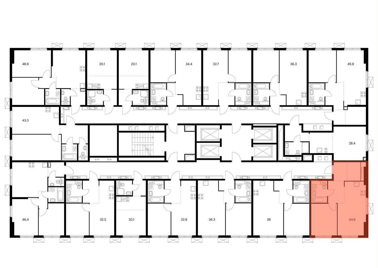 квартира г Москва метро Бибирево ш Алтуфьевское 2/1 фото 2