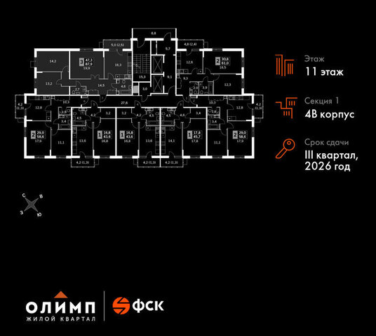 Западный район жилой район Заовражье, жилой комплекс Ап-квартал Олимп фото