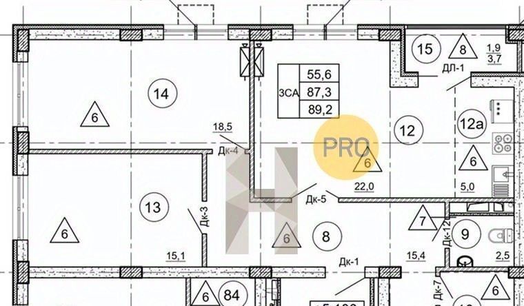 квартира г Воронеж р-н Центральный ул Загоровского 9/2 фото 11