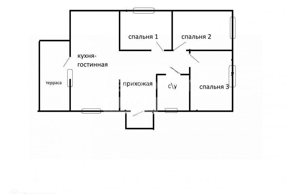 дом р-н Анапский ст-ца Гостагаевская муниципальное образование Анапа, Советская фото 9