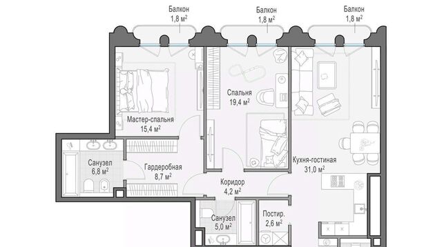 метро Фрунзенская дом 30 фото