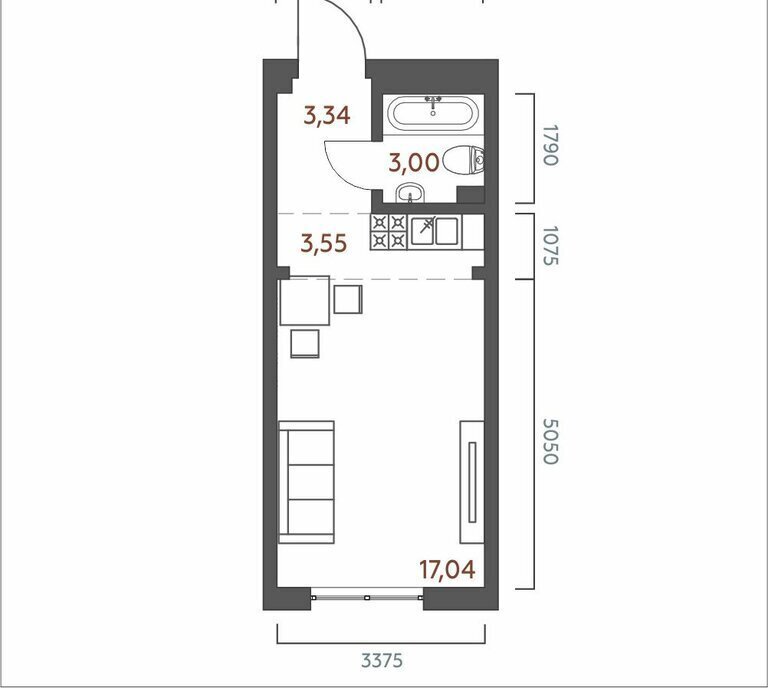 квартира г Иркутск ул 6-я Советская 2 фото 1