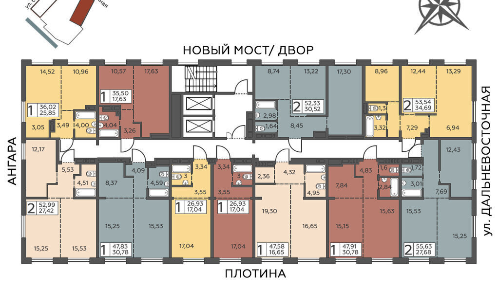 квартира г Иркутск ул 6-я Советская 2 фото 2