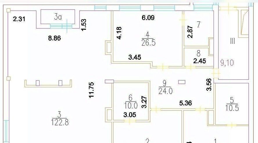 квартира г Москва метро Молодежная проезд Островной 7к/1 фото 10