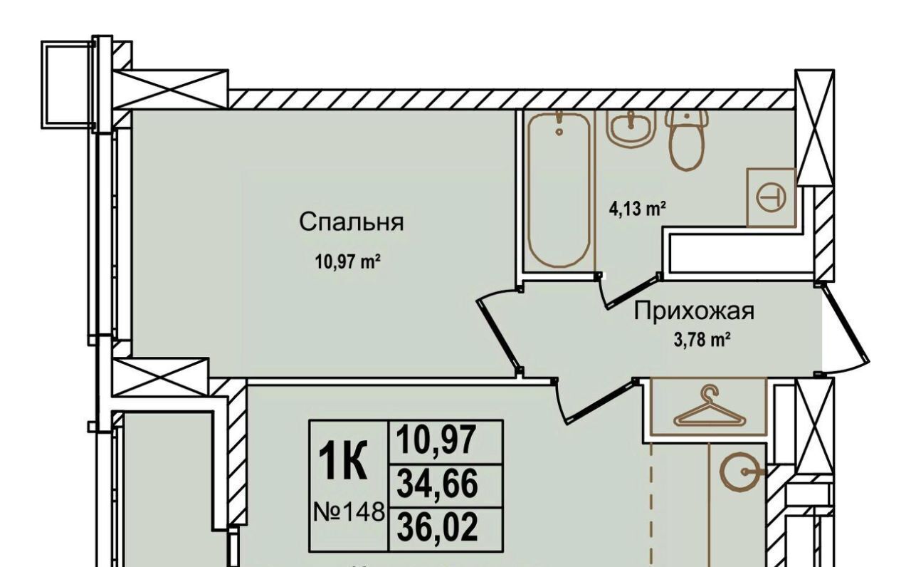 квартира г Нижний Новгород Буревестник ул Красных Зорь 23д фото 1