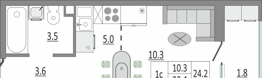 квартира г Оренбург р-н Дзержинский ул Автомобилистов 15 фото 3