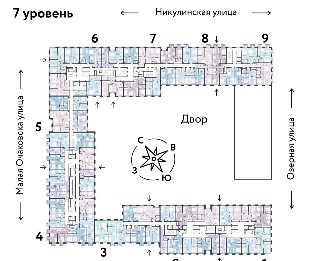 квартира г Москва метро Озерная ул Озёрная 42 ЖК «Страна.Озёрная» муниципальный округ Очаково-Матвеевское фото 2