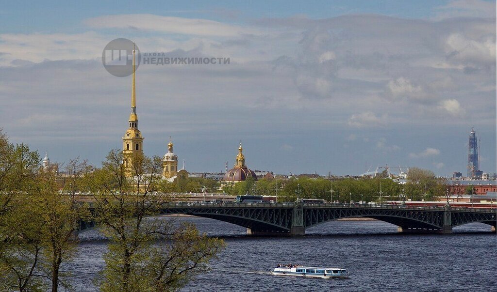 квартира г Санкт-Петербург метро Чернышевская наб Воскресенская 30 округ Литейный фото 2