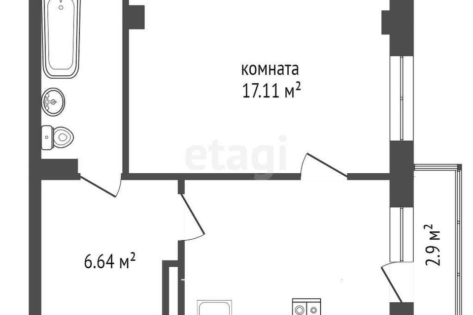 квартира г Якутск ул Богдана Чижика 29/3 городской округ Якутск фото 10