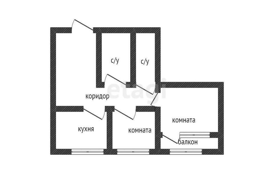 квартира г Краснодар р-н Прикубанский ул им. 40-летия Победы 139 муниципальное образование Краснодар фото 10