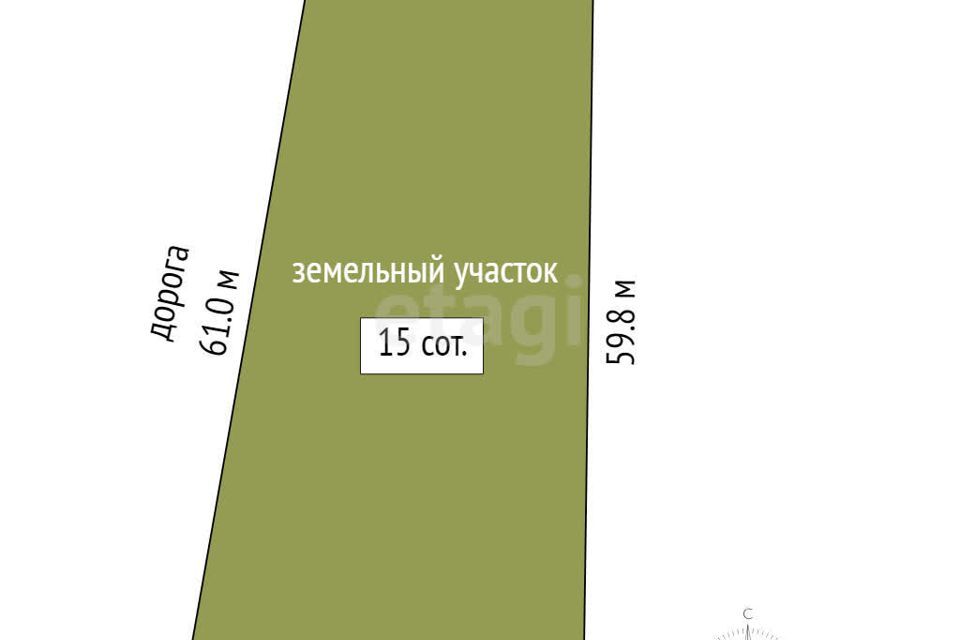 земля р-н Аксайский п Золотой Колос ул Зеленая Рассветовское сельское поселение фото 6