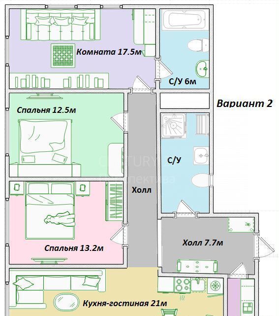 квартира г Москва метро Жулебино ул Кирова 35б Московская область, Люберцы фото 6