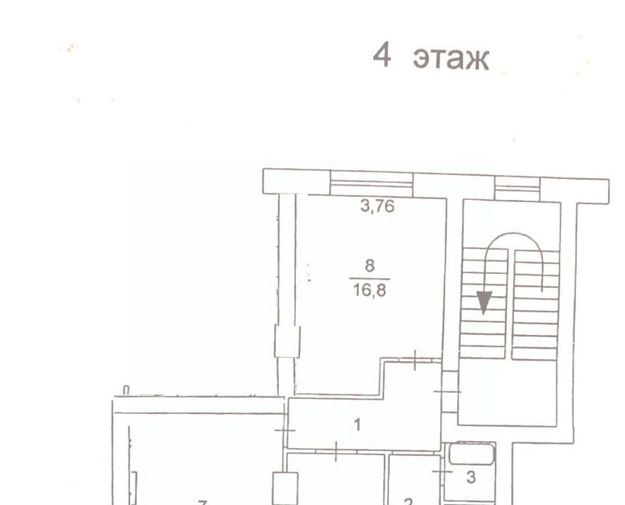 квартира г Челябинск р-н Ленинский ул Челябинского Рабочего 2 фото 2