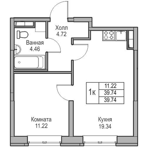 пр-кт Юнтоловский 2/1 Беговая, д. 45к фото