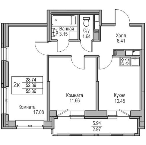 пр-кт Юнтоловский 2/1 Беговая, д. 45к фото