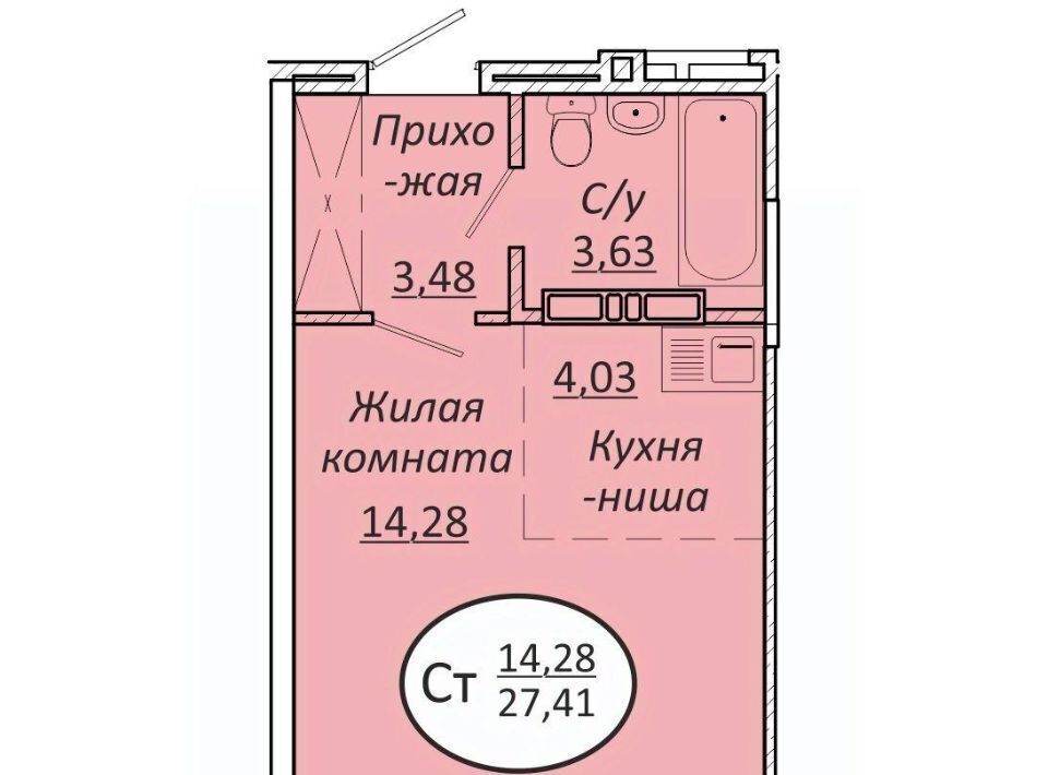 квартира г Новосибирск р-н Октябрьский Октябрьская фото 1