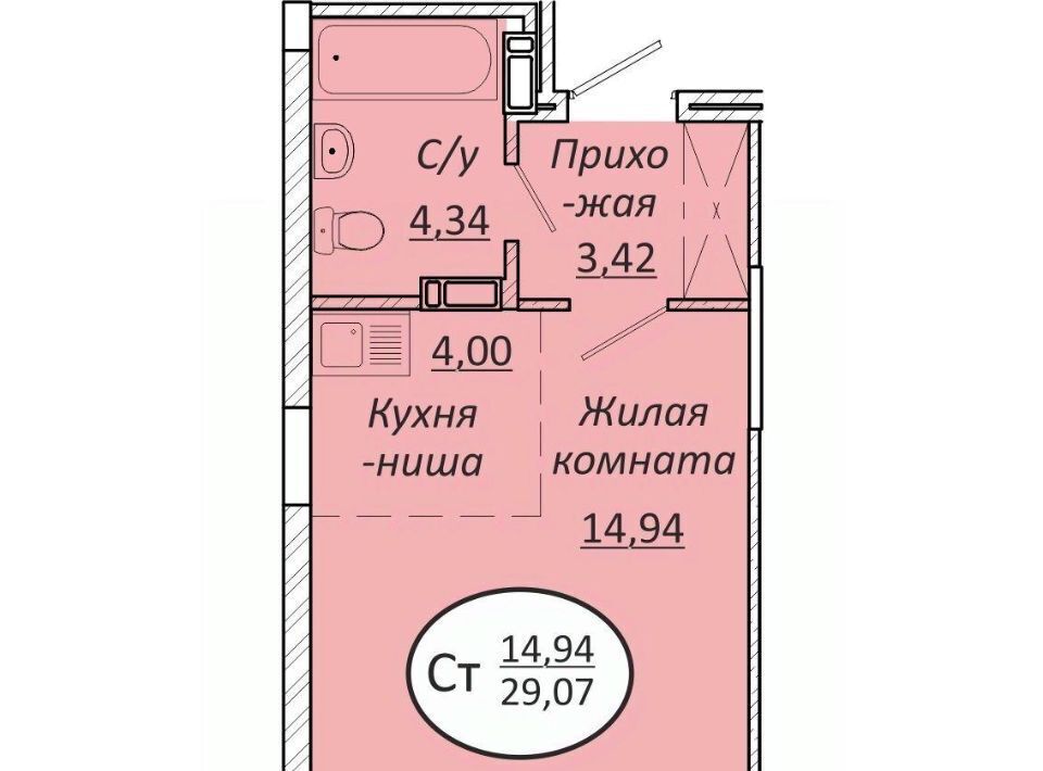 квартира г Новосибирск р-н Октябрьский Октябрьская фото 1